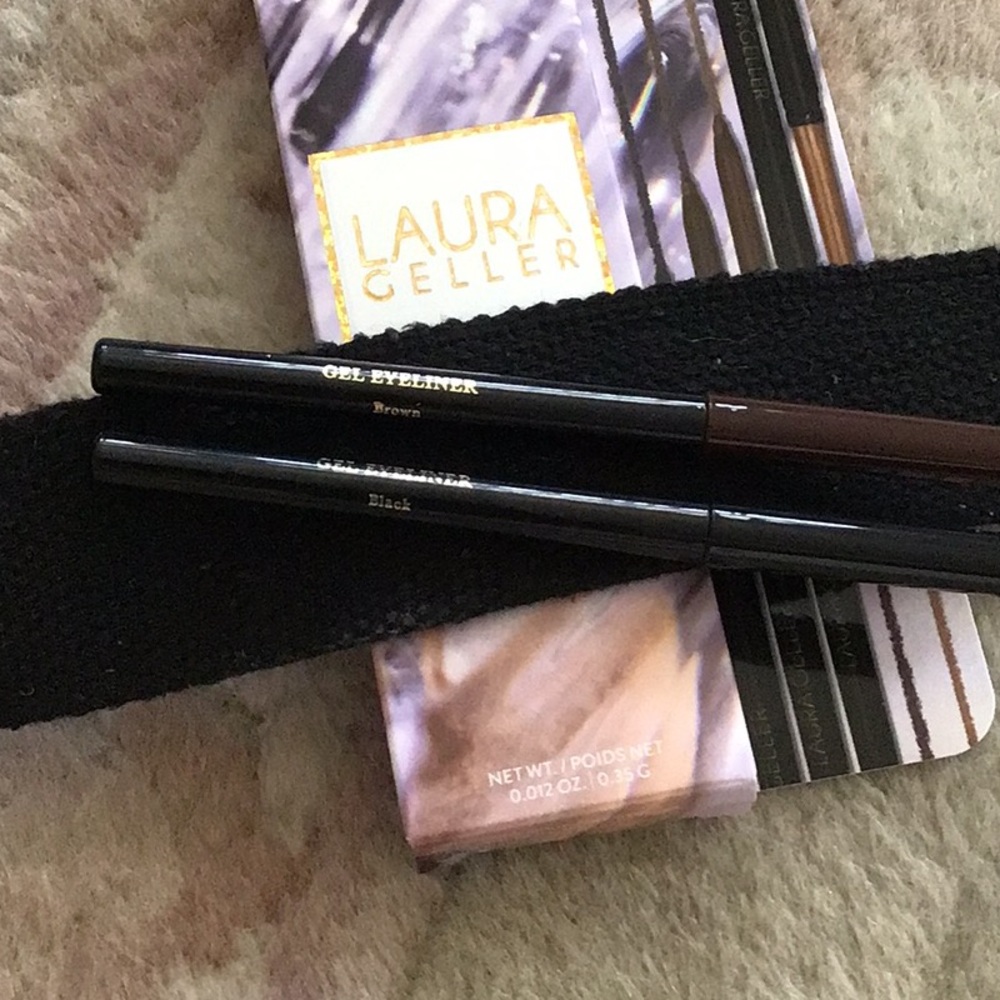 Laura Geller Black and Brown Eyeliner Duo